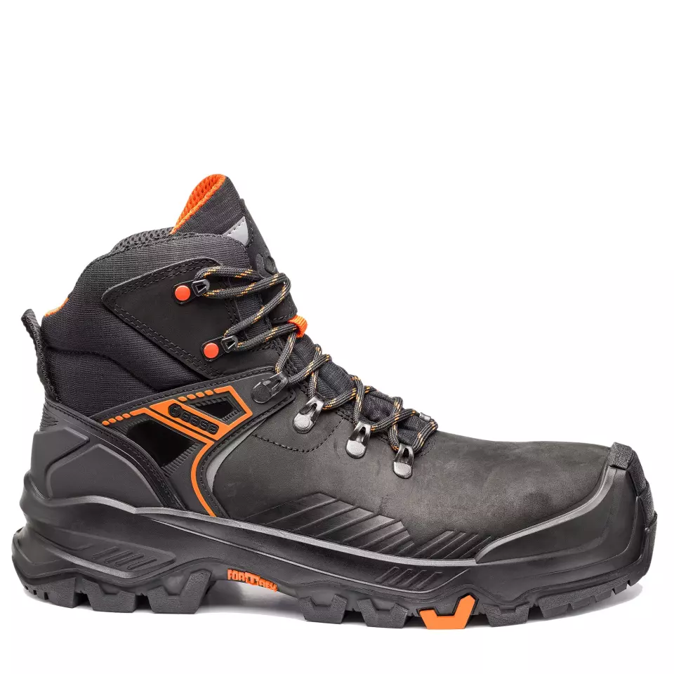 Portwest B1601BKO, T-Rex Mid/T-Wall Mid S3S HRO CI HI LG FO SR, Black/Orange