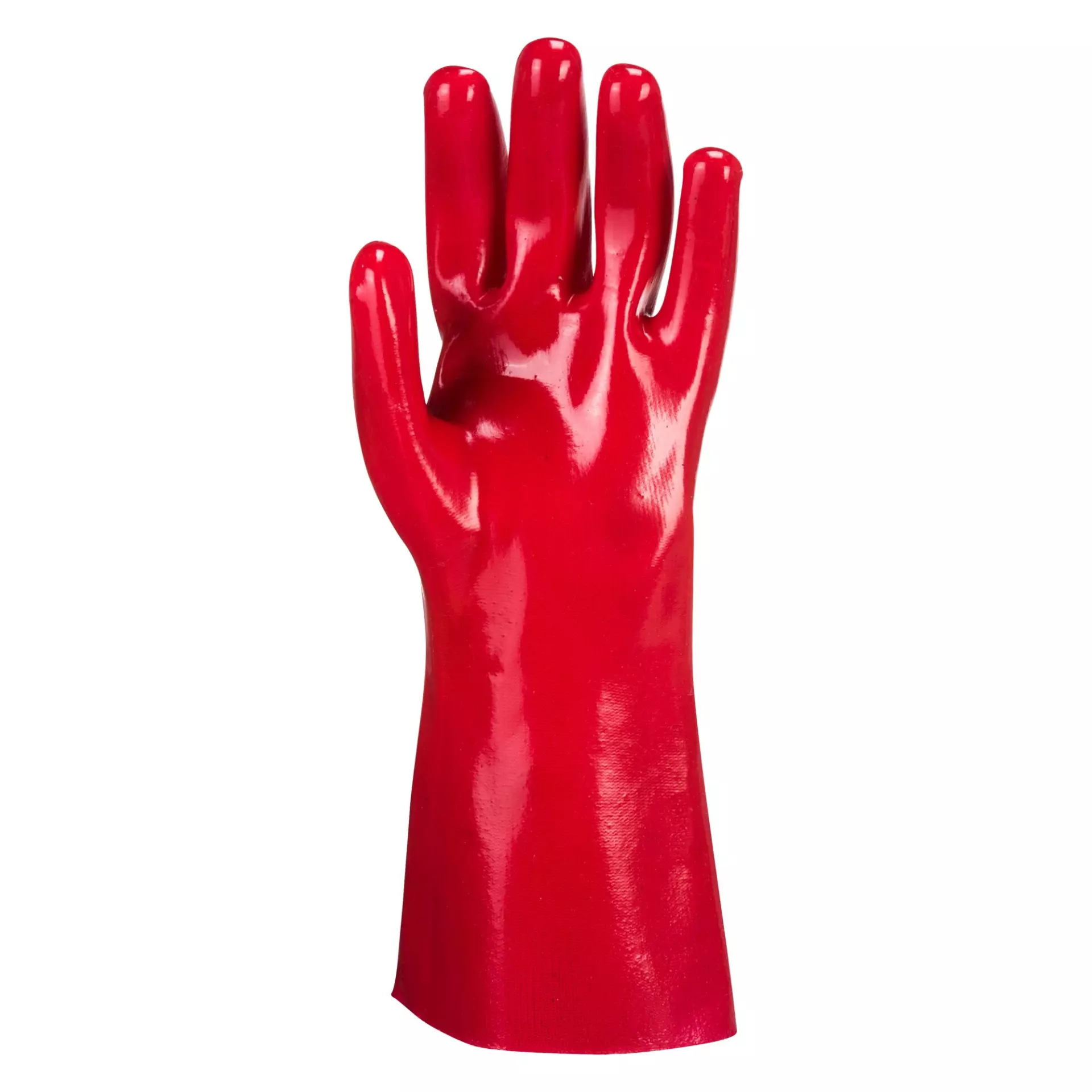 Portwest A435RER, Grip 12 PVC Gauntlet 35cm, Size XL, Red, image 2