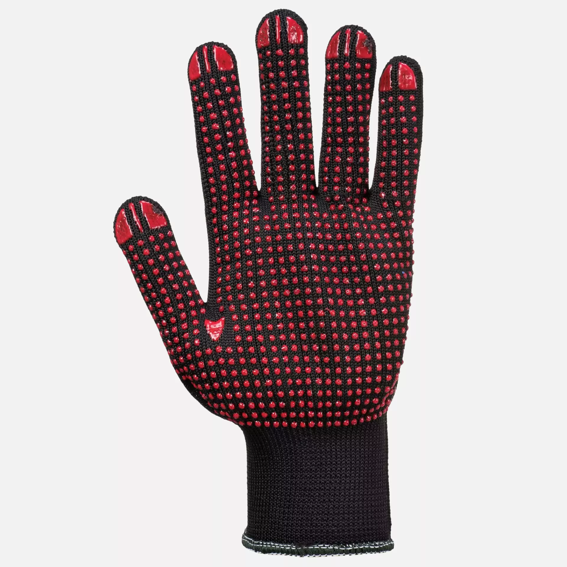 Portwest A110BKR, Polka Dot Glove, Black, image 2