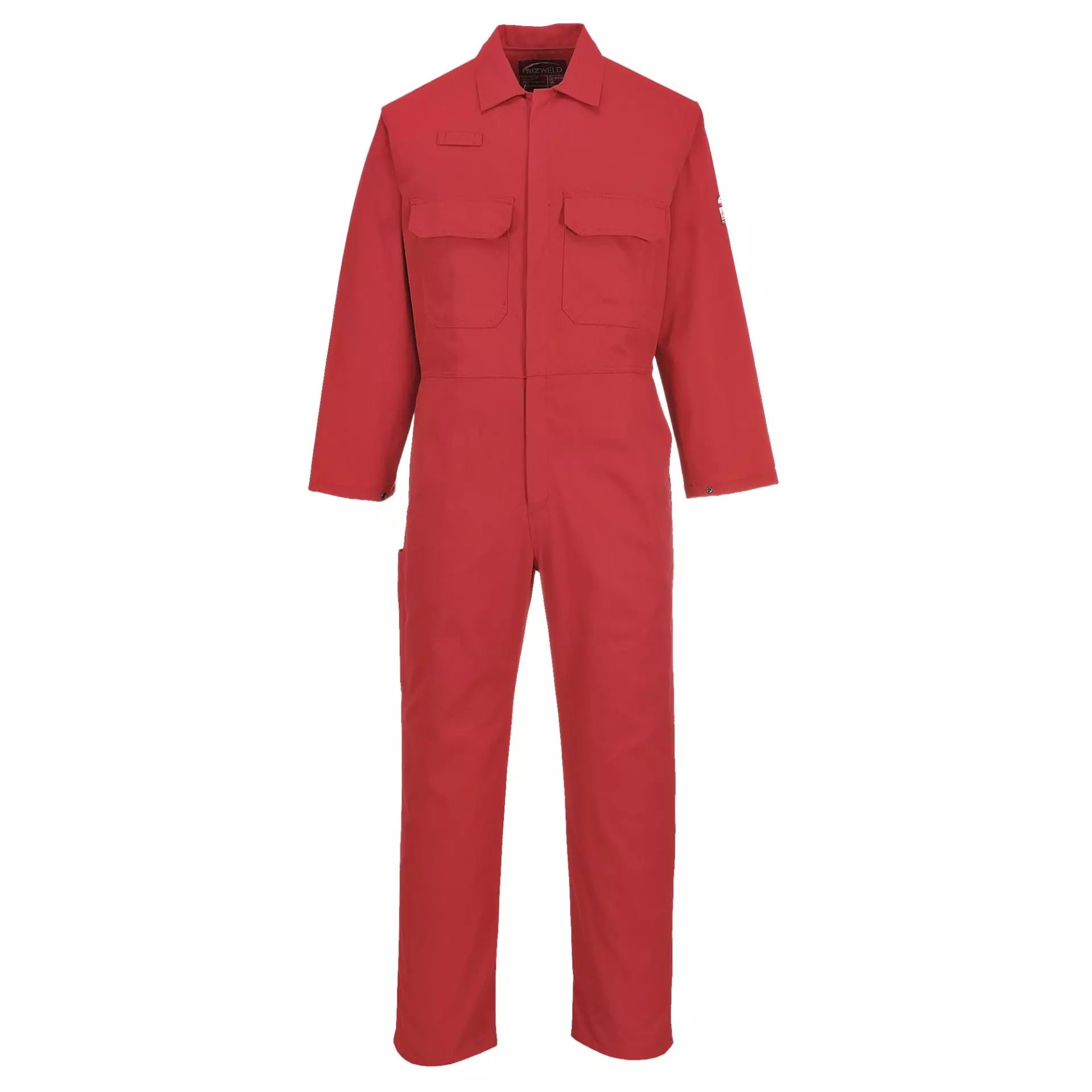 Portwest BIZ1RER, Bizweld FR Coverall, Red, image 1