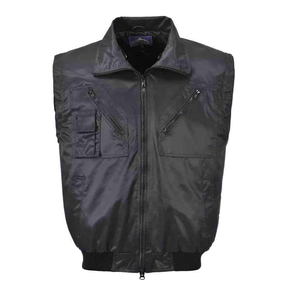 Portwest PJ10BKR, Pilotenjacke, Schwarz, image 2, gallery thumbnail