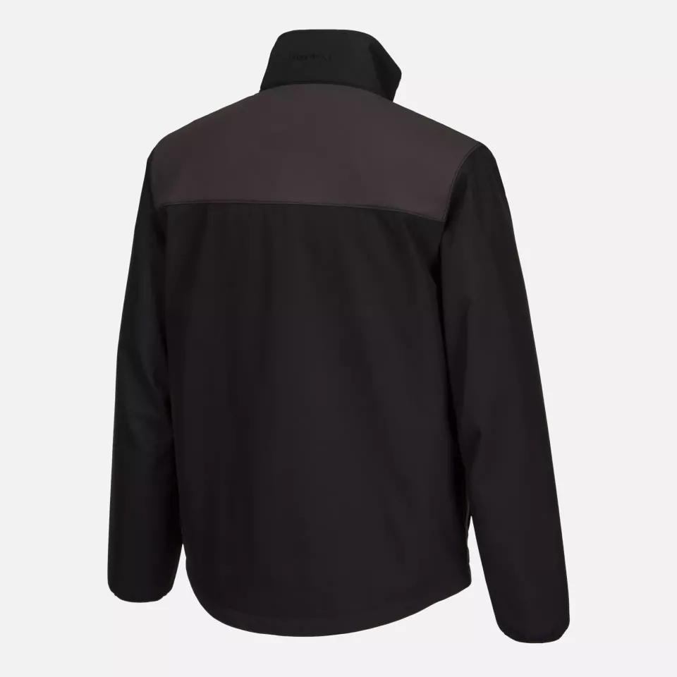 Portwest PW271BZR, PW2 Softshell (2L), Black/Zoom Grey, image 3, gallery thumbnail
