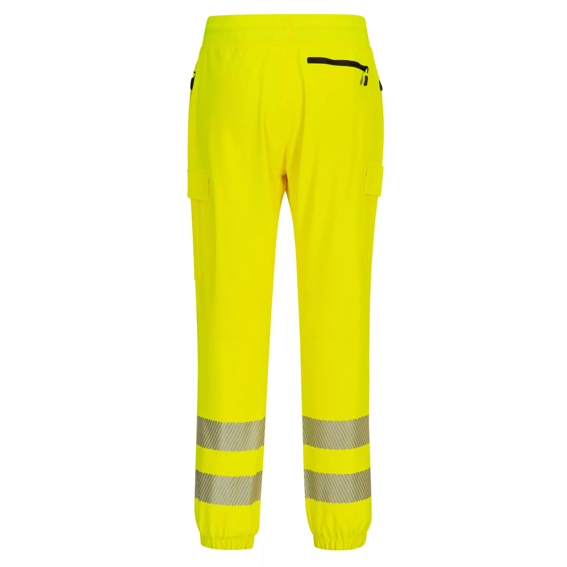 Portwest KX346YBR, PW3 Hi-Vis Flexi Jogger, Yellow/Black, image 2