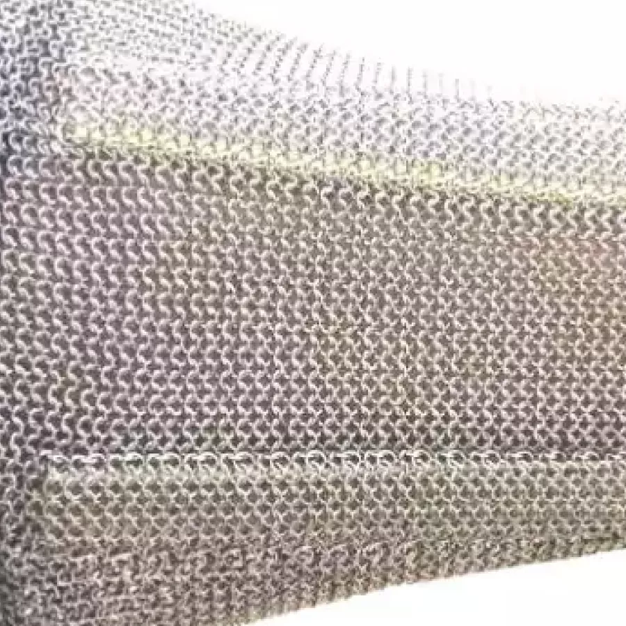 **Stainless Steel Chainmail Construction** delivers strong, flexible protection while letting you move freely.