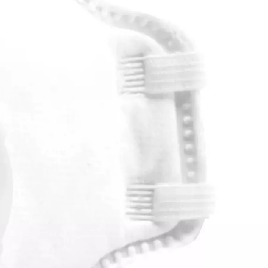 **Ear Loop Straps** offer quick, hassle-free fitting with a comfortable hold that stays in place throughout the day.