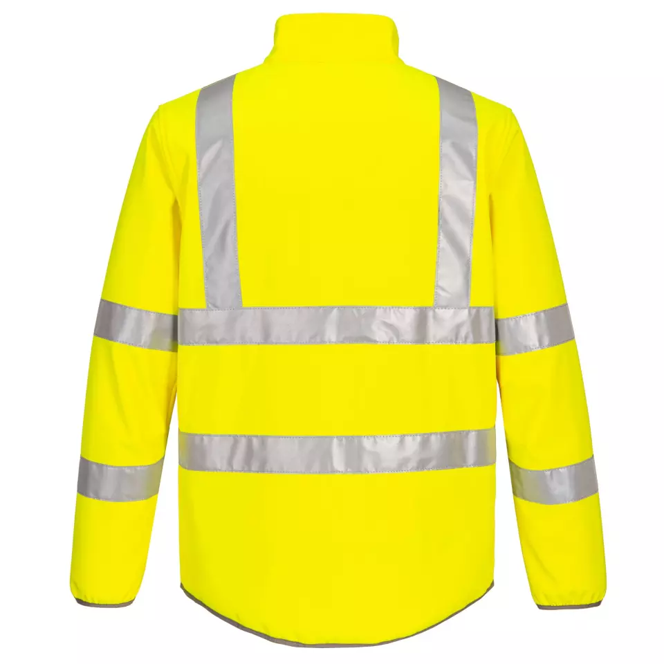 Portwest EC24YER, Eco Hi-Vis Softshell (2L), Yellow, image 2, gallery thumbnail