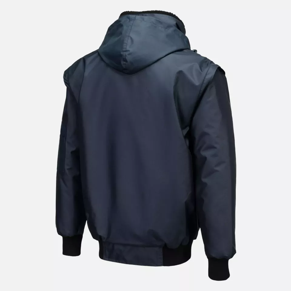 Portwest F465NAR, 3-in-1 Bomber Jacket, Navy, image 3, gallery thumbnail