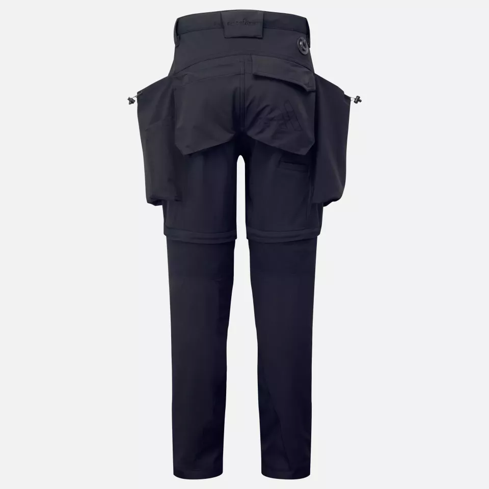 Portwest BX321BKY, Ultimate Modular 3-in-1 Trousers, Black/Yellow, image 2, gallery thumbnail