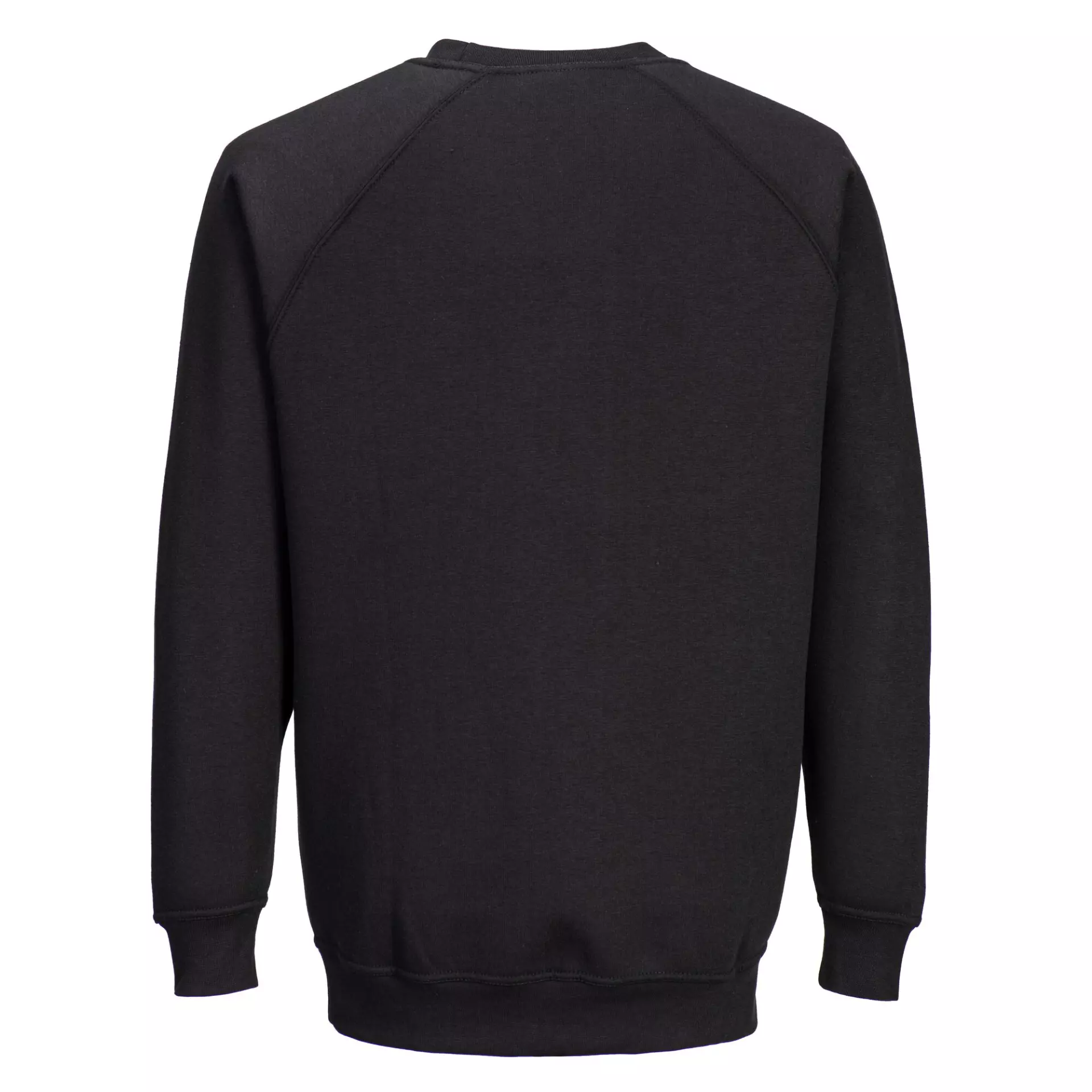 Portwest B300BKR, Roma Sweatshirt, Black, image 2
