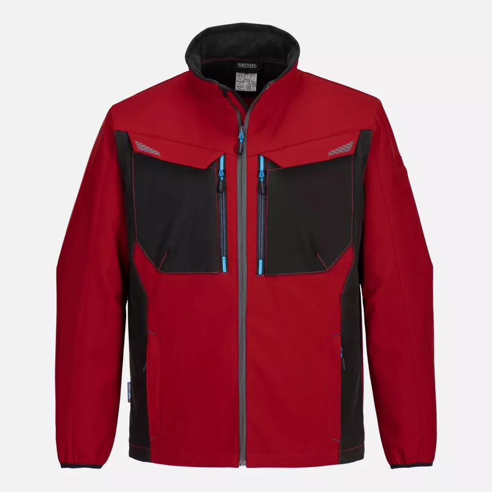 Portwest T750DRR, WX3 Softshell (3L), Deep Red, image 1, gallery thumbnail