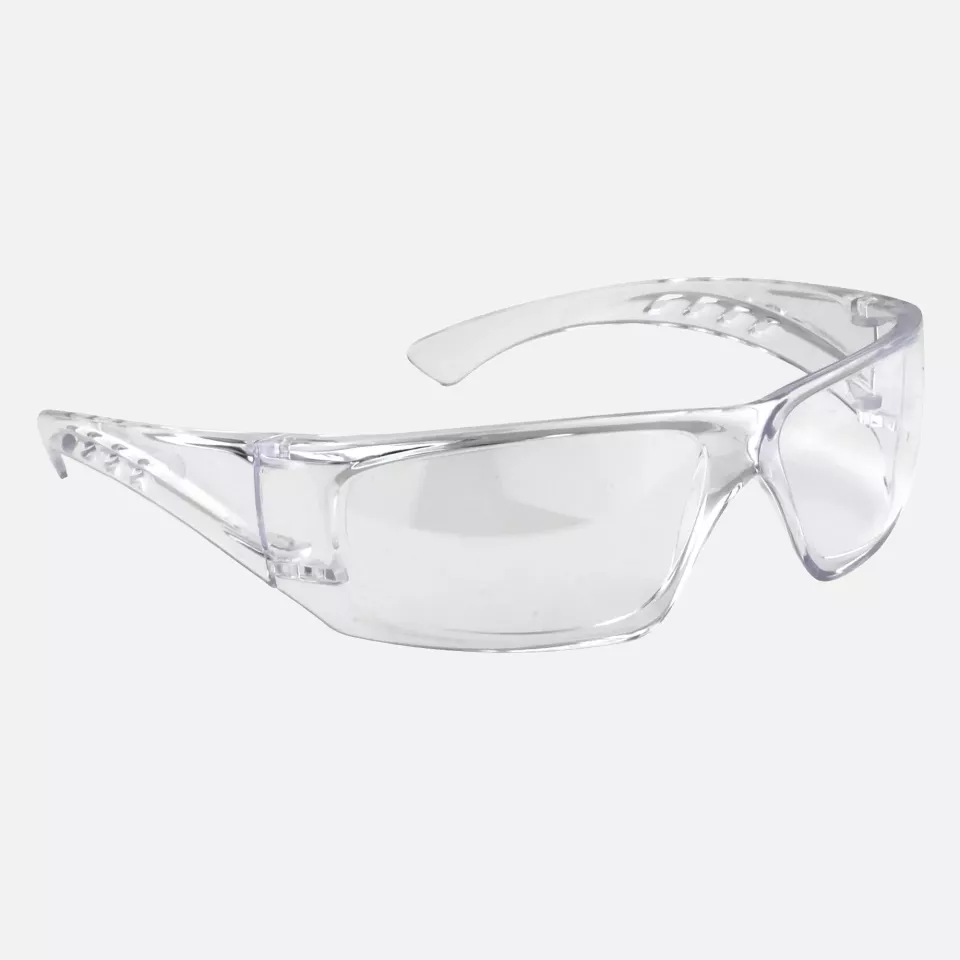 Portwest PW13CLR, Clear View Safety Glasses, Clear, image 2, gallery thumbnail