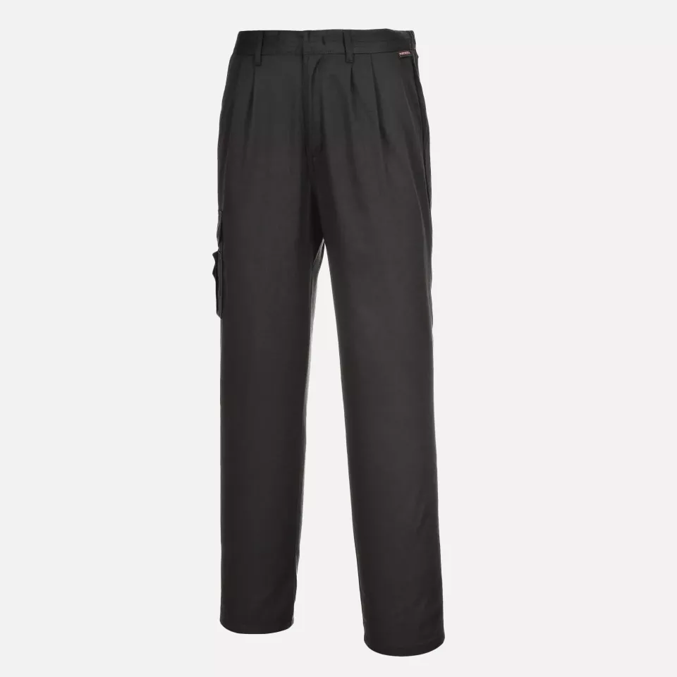 Portwest C099BKT, Women's Combat Trousers, Black Tall, image 3, gallery thumbnail