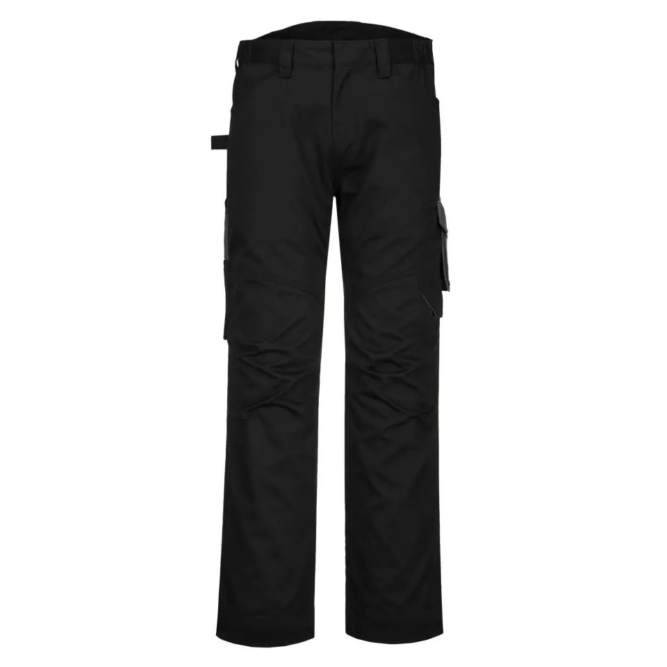 Portwest PW240BZR, PW2 Service Trousers, Black/Zoom Grey