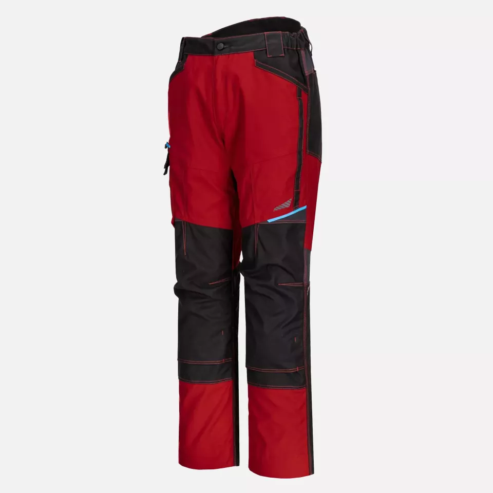 Portwest T701DRR, WX3 Work Trousers, Deep Red, image 3, gallery thumbnail