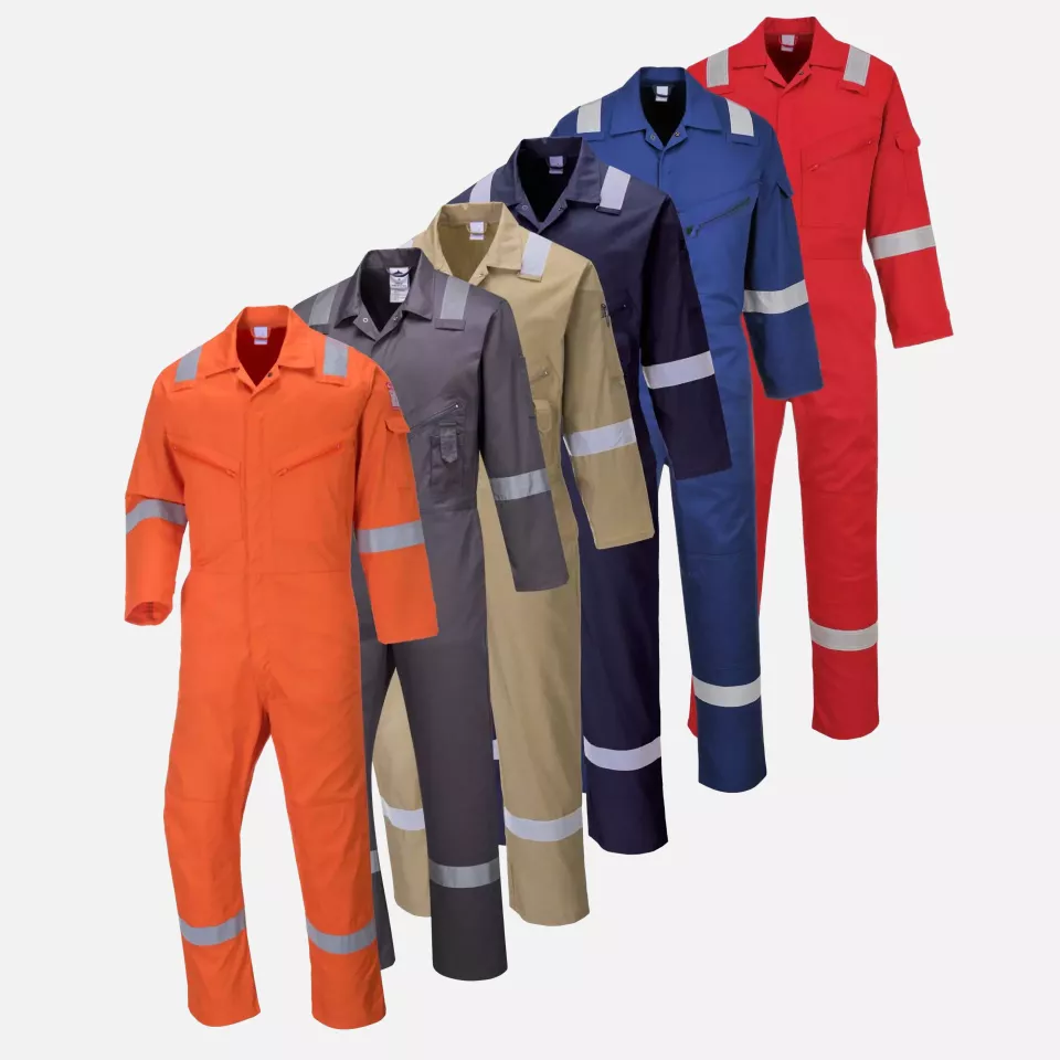 Portwest C814GRR, Iona Cotton Coverall, Grey, image 1, gallery thumbnail