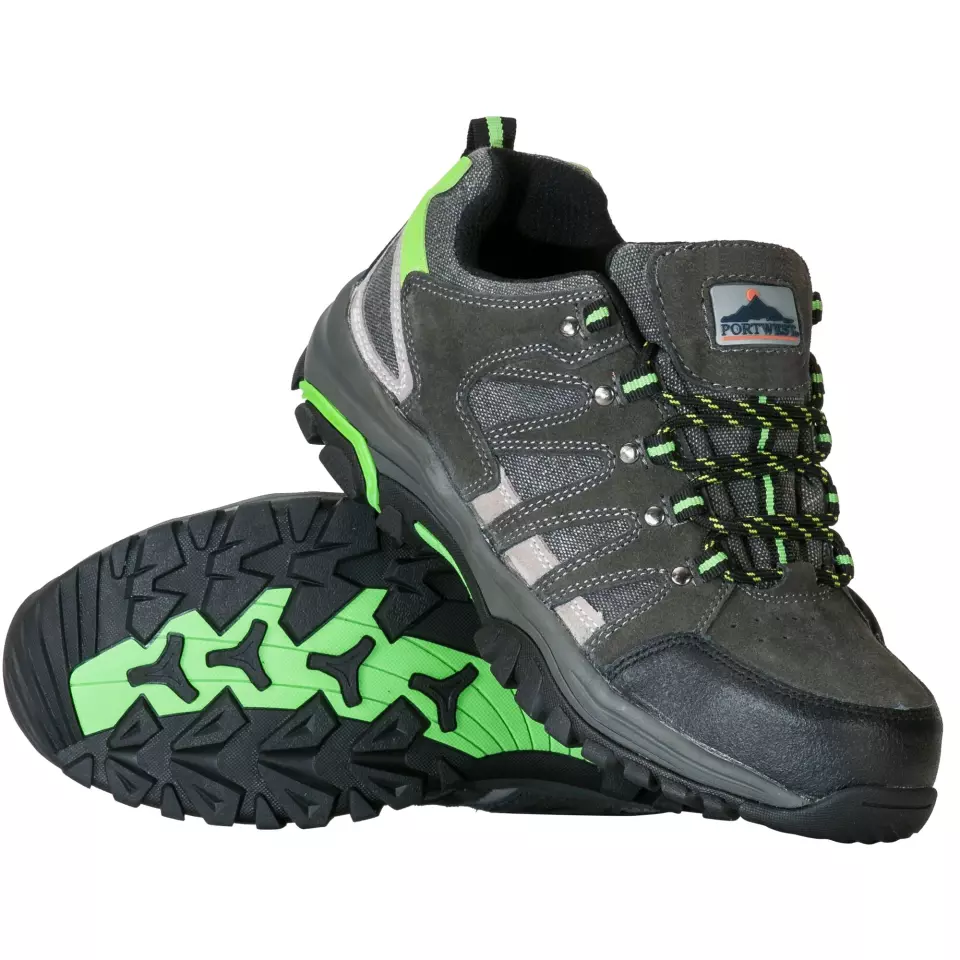 Portwest FW36GRR, Steelite Loire Low Cut Trainer S1P HRO, Grey, image 2, gallery thumbnail