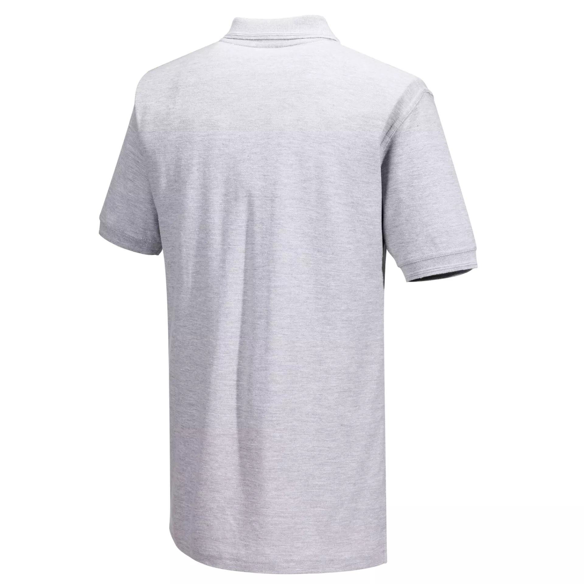 Portwest B210HGR, Naples Polo Shirt S/S, Heather Grey, image 4