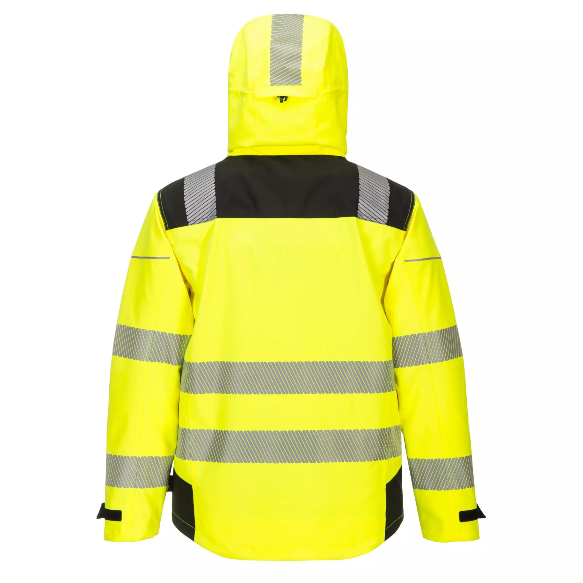 Portwest PW360YBR, PW3 Hi-Vis Extreme Rain Jacket, Yellow/Black, image 5