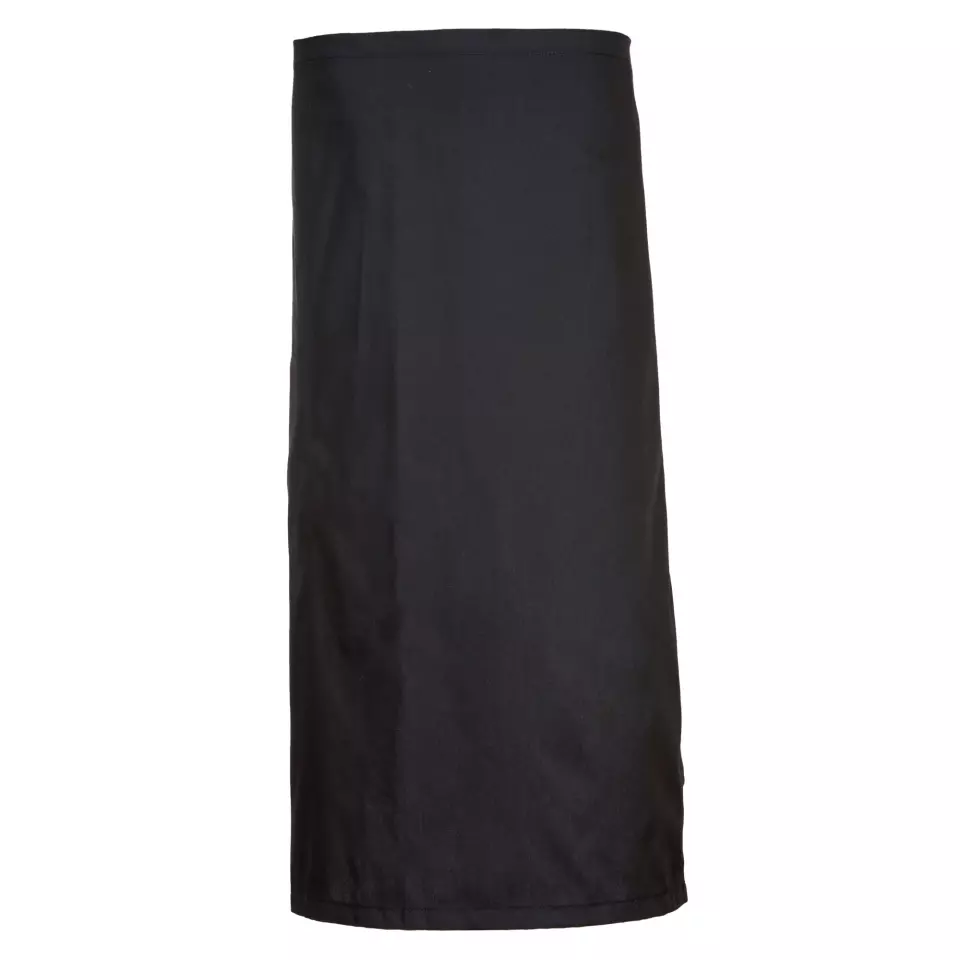 Portwest S794BKR, Waist Apron with Pocket, Black, image 1, gallery thumbnail