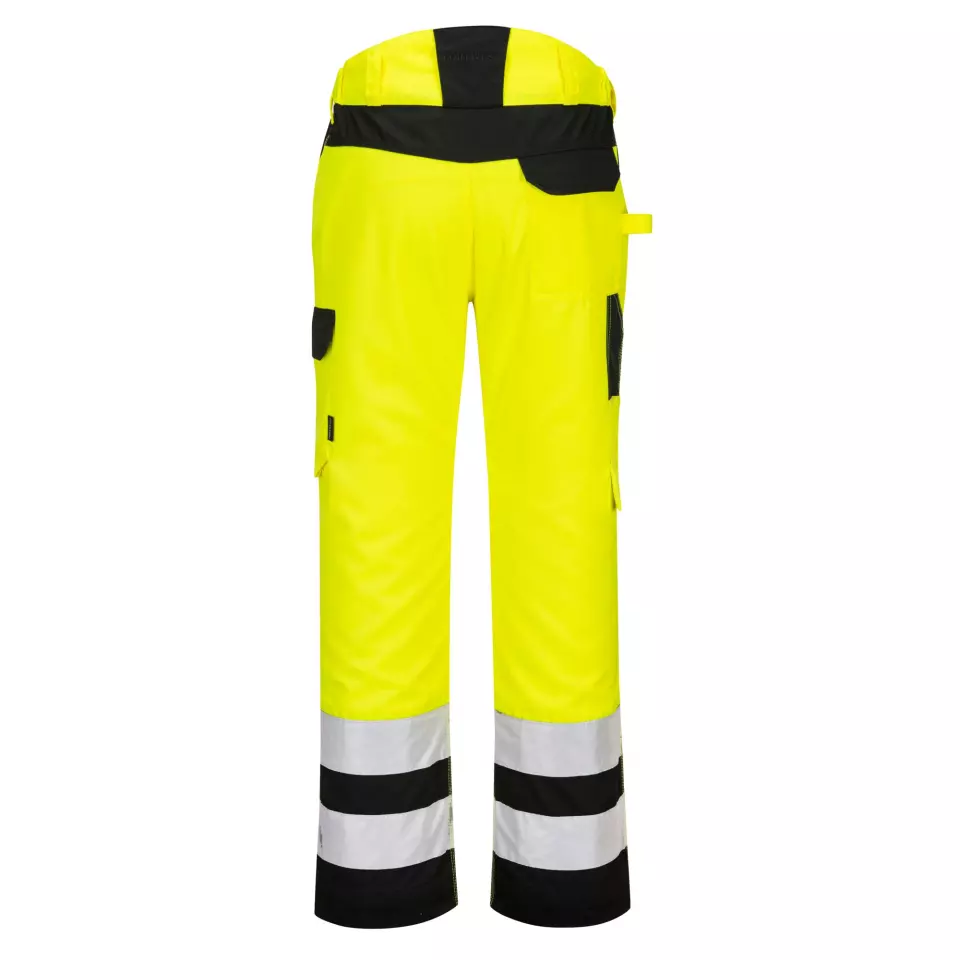 Portwest PW241YBR, PW2 Hi-Vis Service Trousers, Yellow/Black, image 2, gallery thumbnail