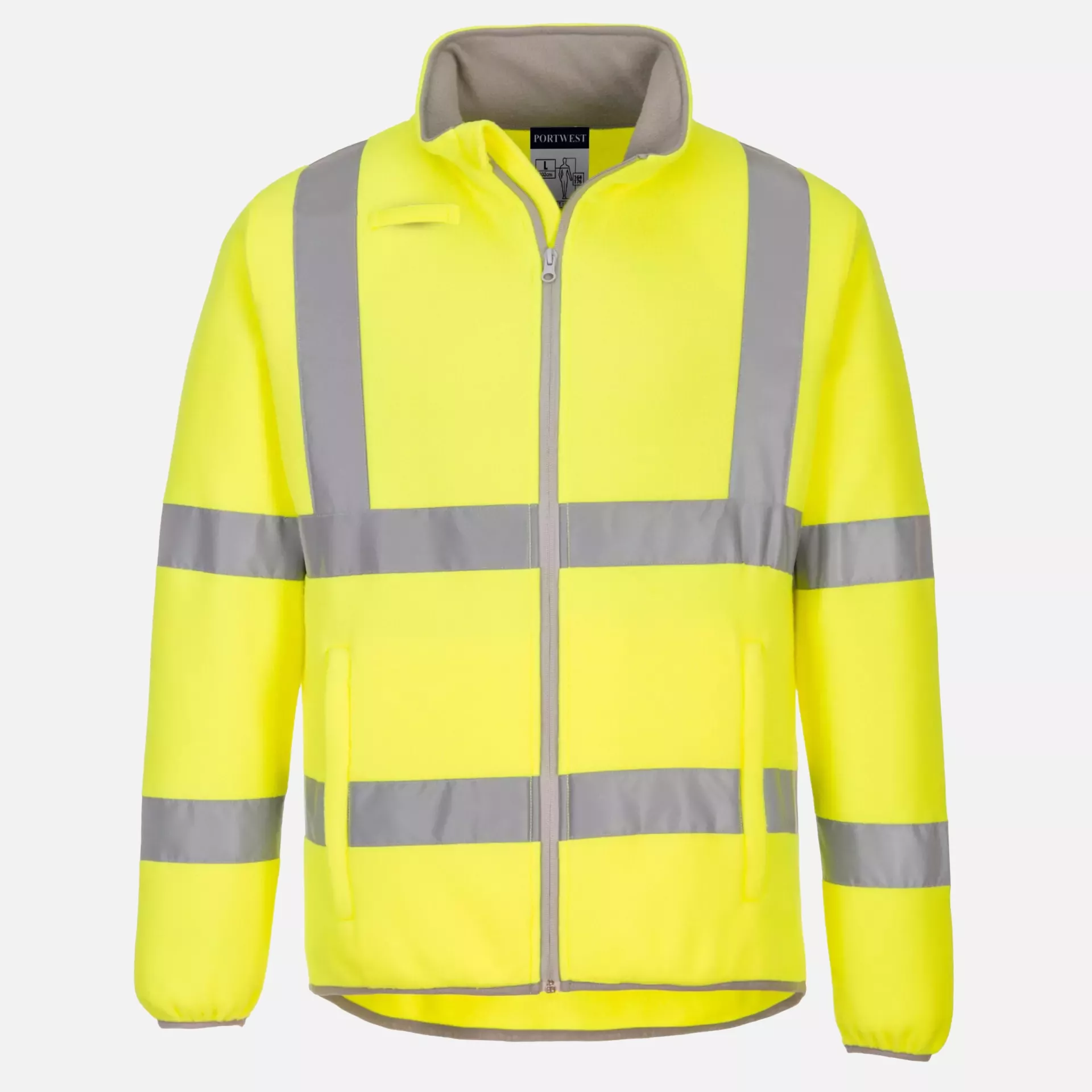 Portwest EC70YER, Eco Hi-Vis Fleece, Yellow, image 1