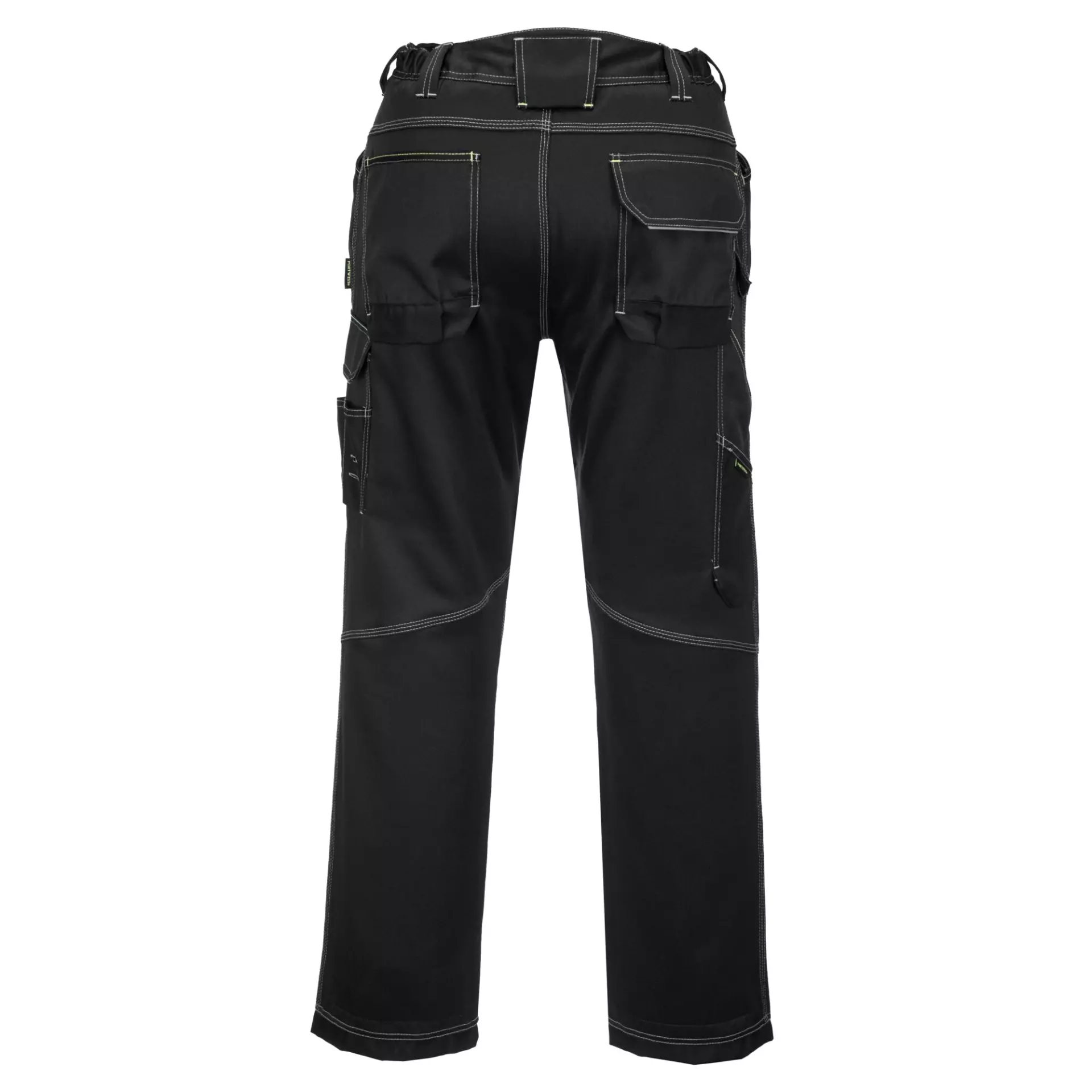 Portwest T601BKS, PW3 Work Trousers, Black Short, image 2