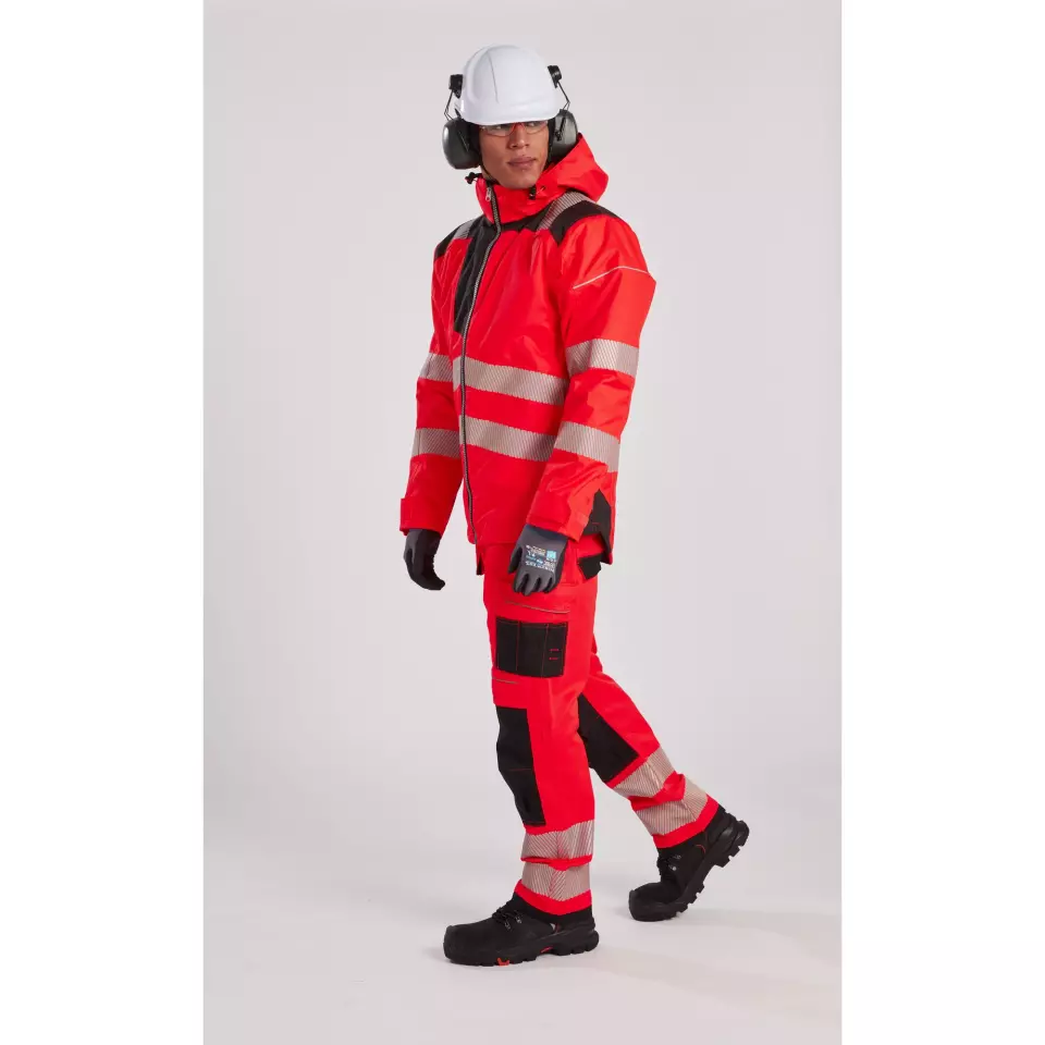 Portwest T501RBK, PW3 Hi-Vis Arbeitshose mit Holstertaschen, Rot/Schwarz, image 11, gallery thumbnail