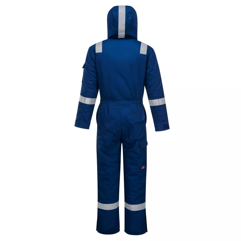 Portwest FR53RBR, Bizflame Work Antistatischer Flammhemmender Winteroverall, Royalblau, image 2, gallery thumbnail