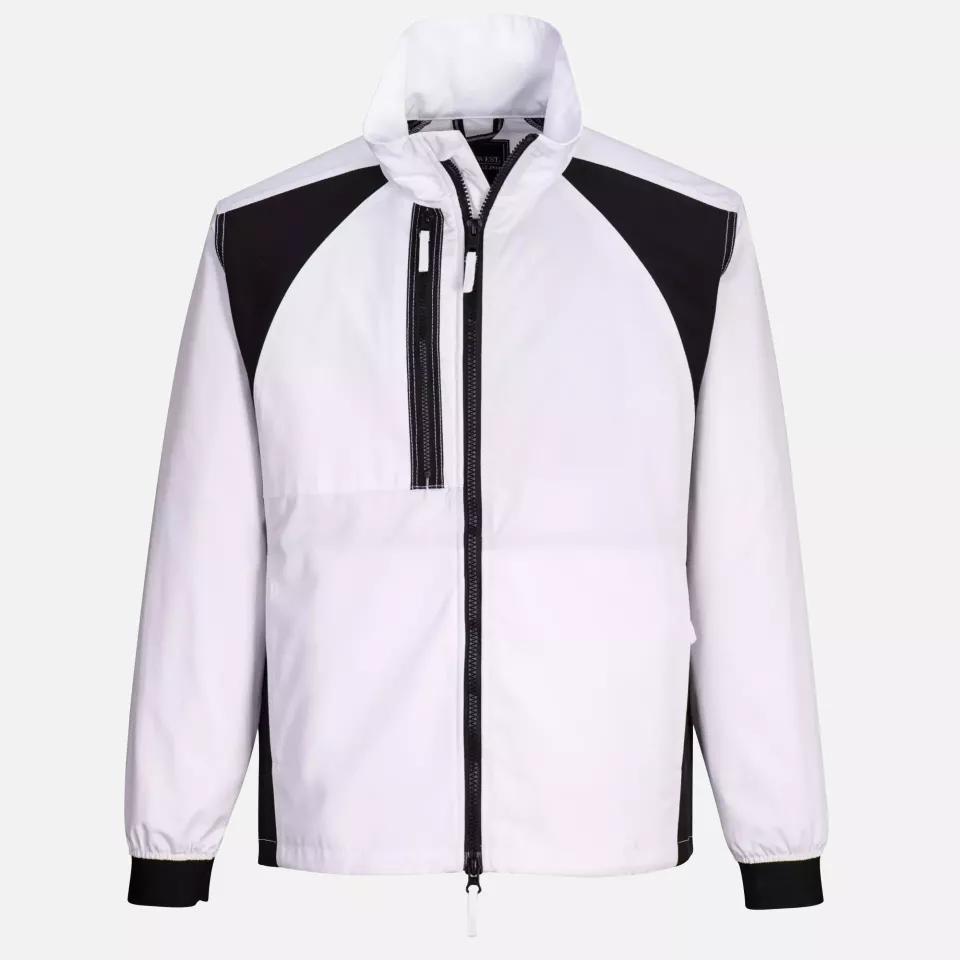 Portwest CD885WHT, WX2 Eco Stretch Work Jacket, White Tall, image 1, gallery thumbnail
