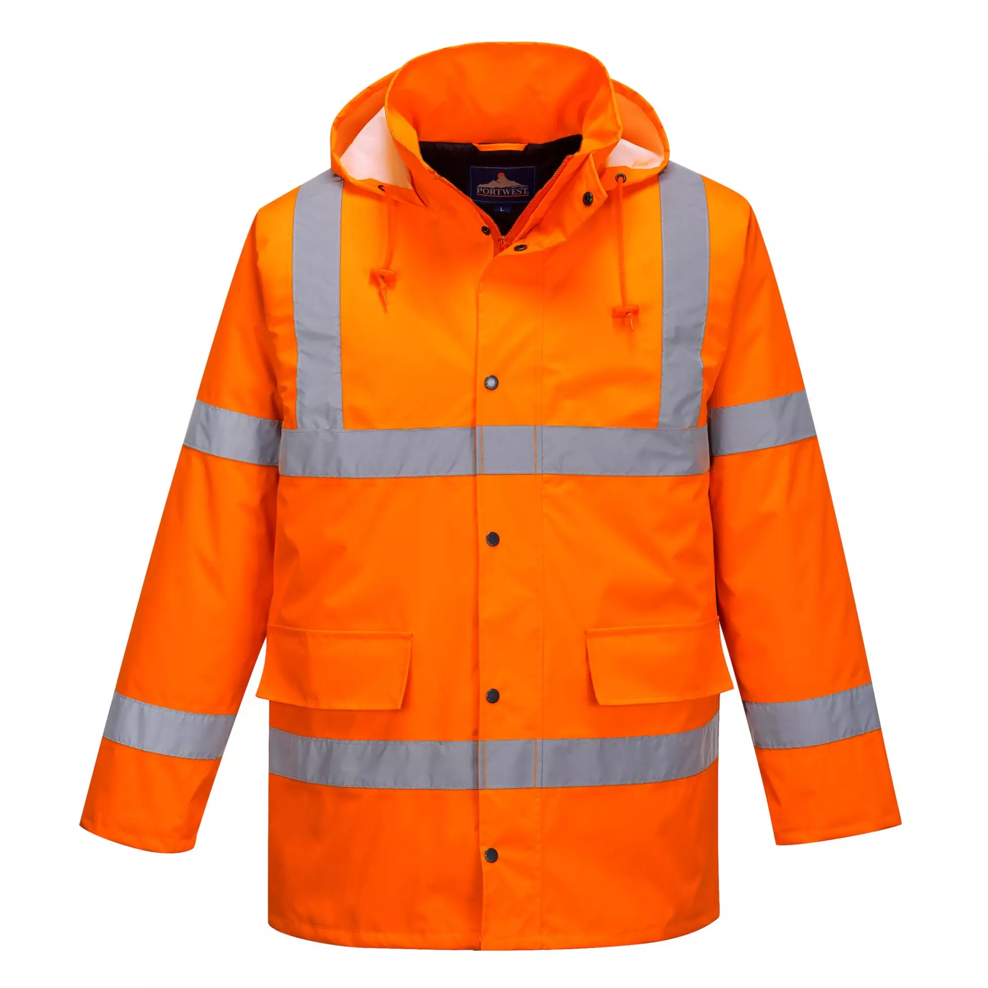 Portwest S460ORR, Hi-Vis Winter Traffic Jacket, Orange, image 3