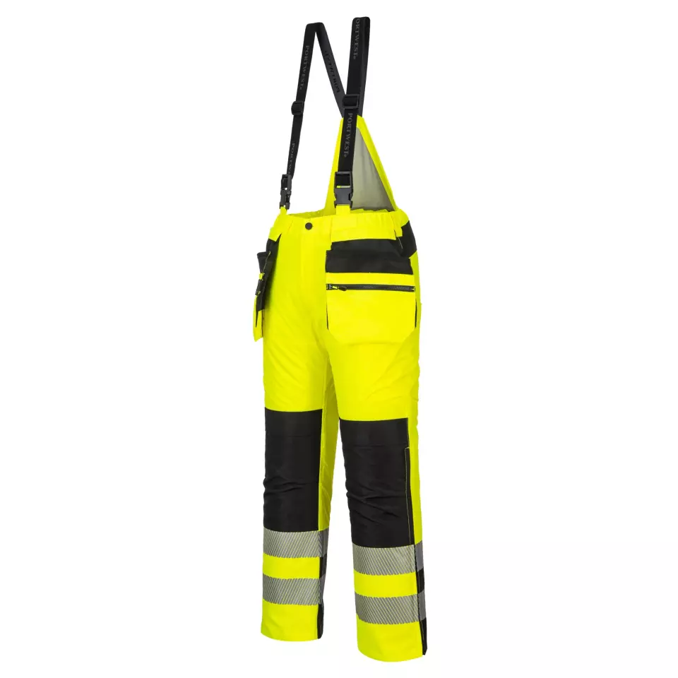 Portwest PW351YBR, PW3 Hi-Vis Winterhose, Gelb/Schwarz, image 3, gallery thumbnail