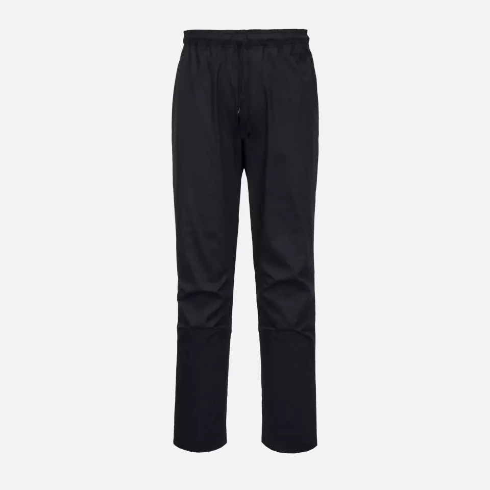 Portwest C073BKR, Chef's MeshAir Pro Trousers, Black, image 1, gallery thumbnail