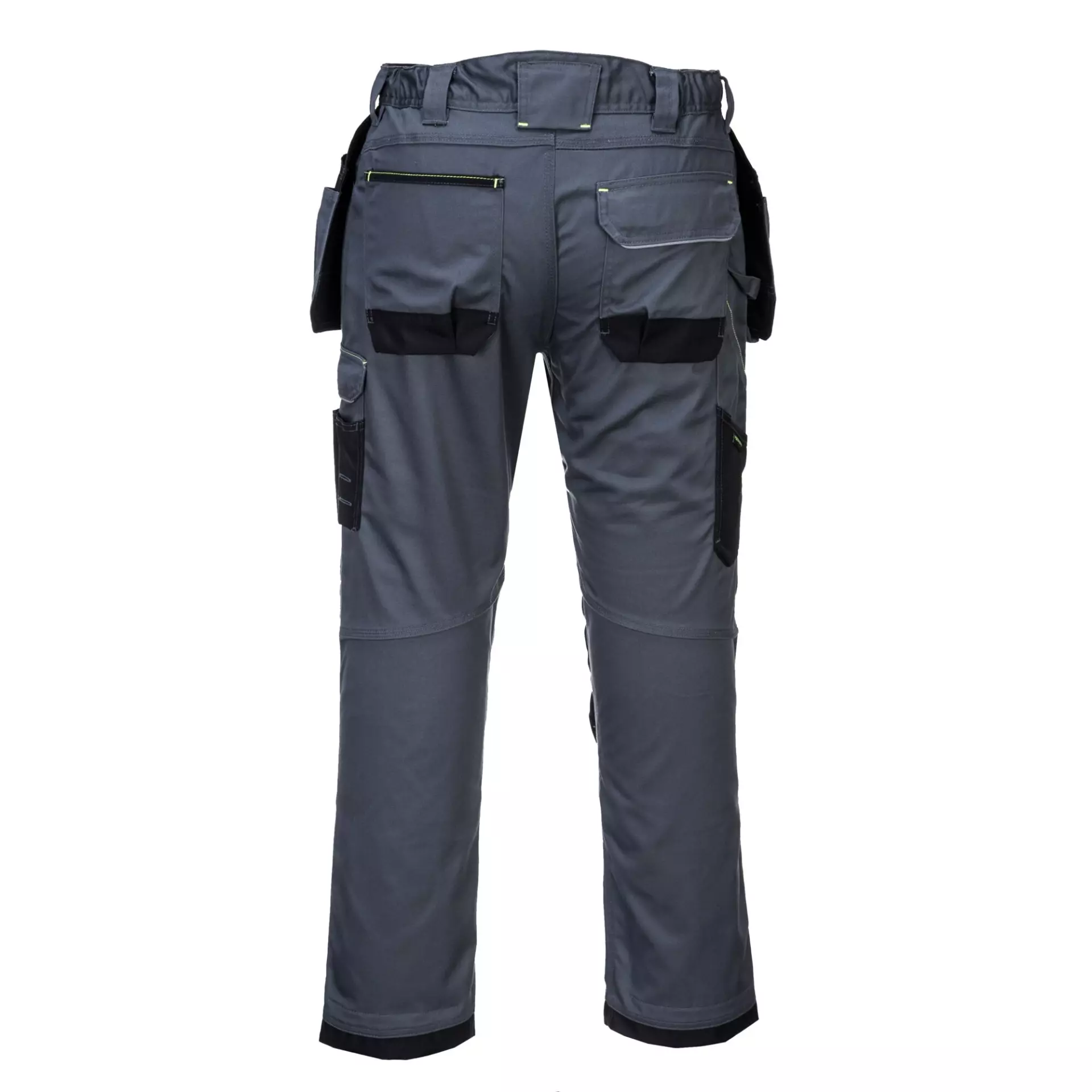 Portwest T602ZBR, PW3 Holster Work Trousers, Zoom Grey/Black, image 1