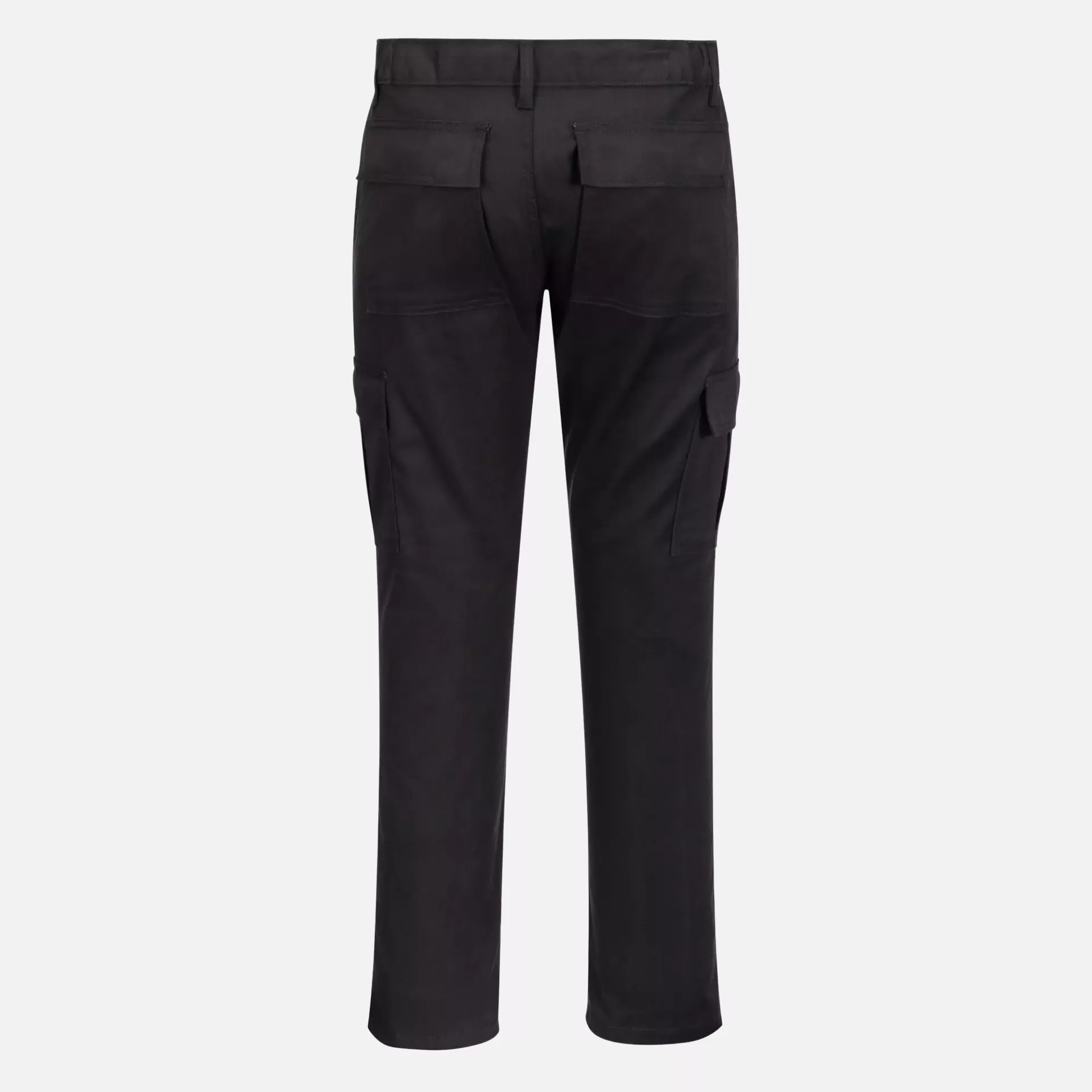 Portwest S231BKR, WX2 Eco Stretch Slim Fit Combat Trousers, Black, image 2