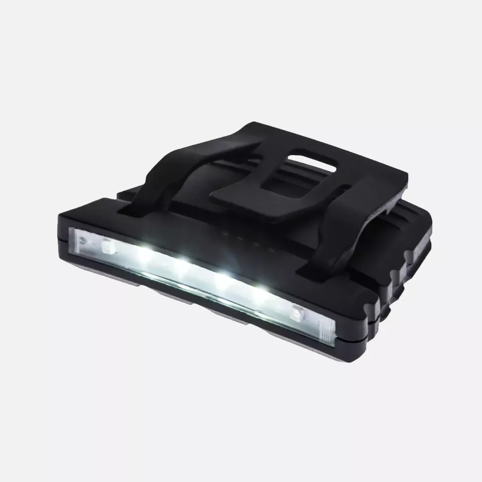 Portwest PA72BKR, LED Cap Light, Black, image 1, gallery thumbnail