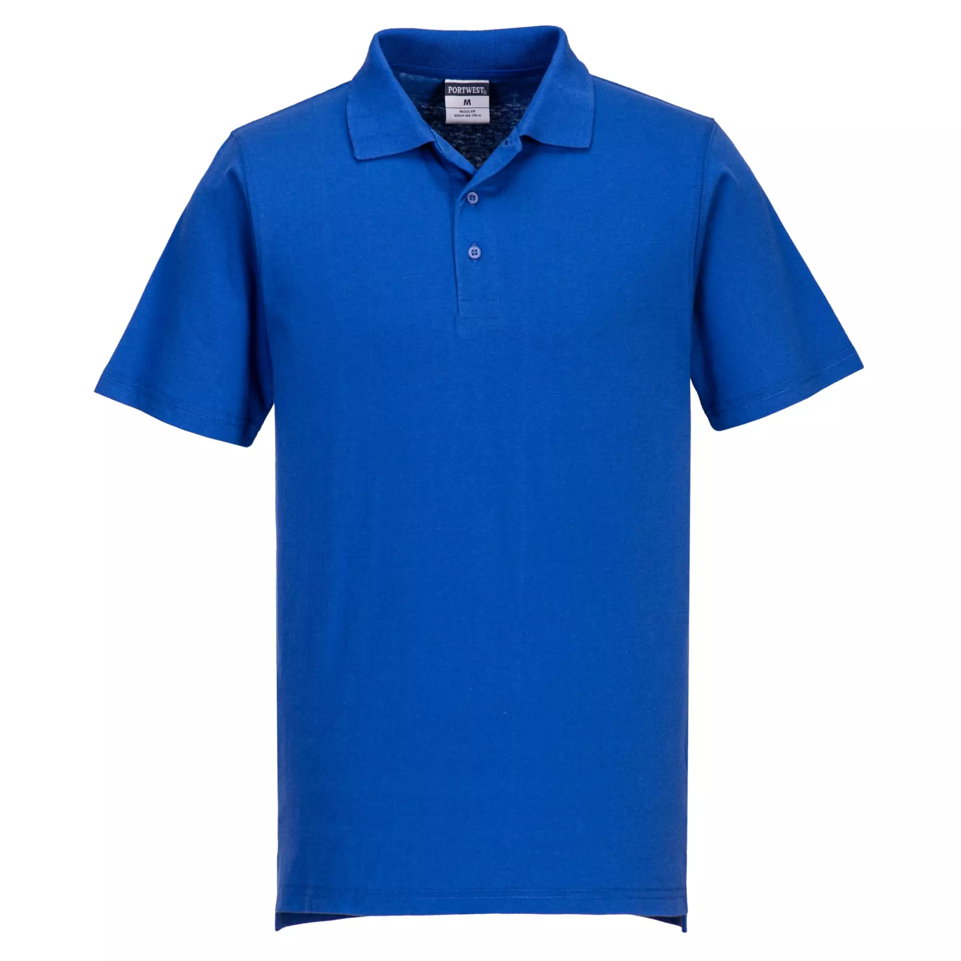 Portwest L210RBR, Lightweight Jersey Polo Shirt, Royal Blue, image 1