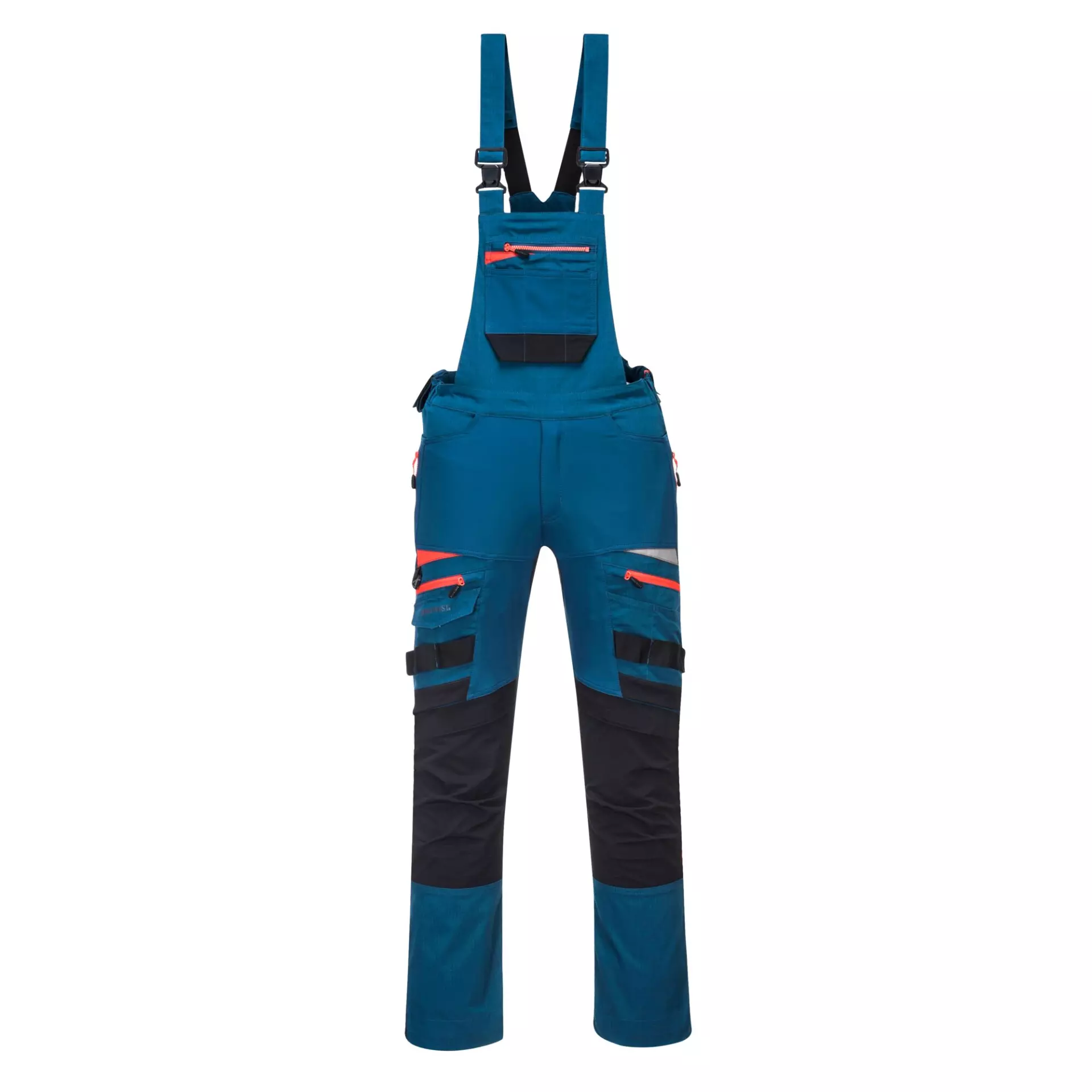 Portwest DX441MBR, DX4 Work Bib and Brace, Metro Blue