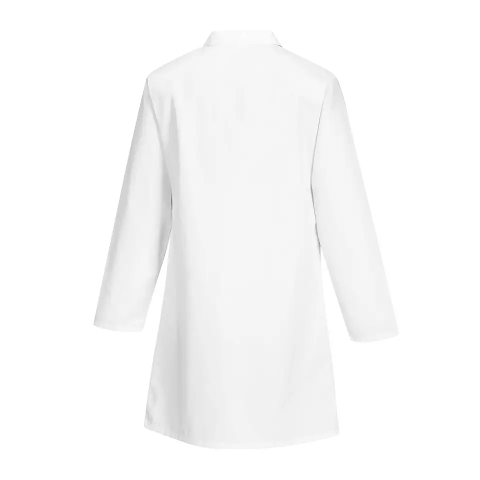 Portwest 2852WHR, Standard Coat, White, image 2, gallery thumbnail