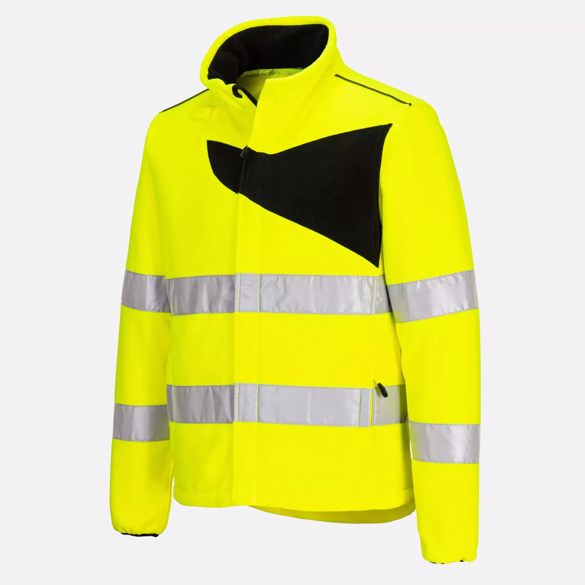Portwest PW274YBR, PW2 Hi-Vis Fleece, Yellow/Black, image 3