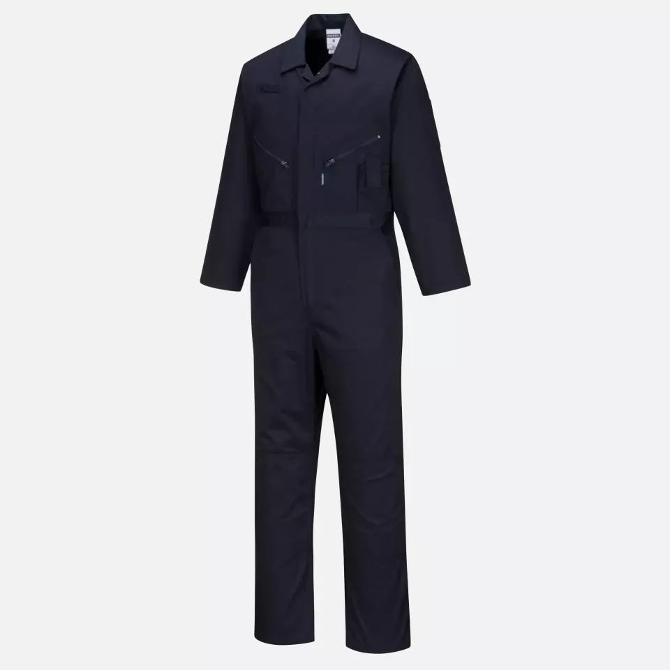 Portwest C815DNR, Kneepad Coverall, Dark Navy, image 3, gallery thumbnail