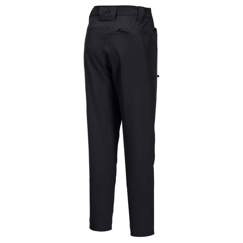 Portwest CD887BKR, WX2 Eco Women's Stretch Work Trousers, Black, image 3, gallery thumbnail