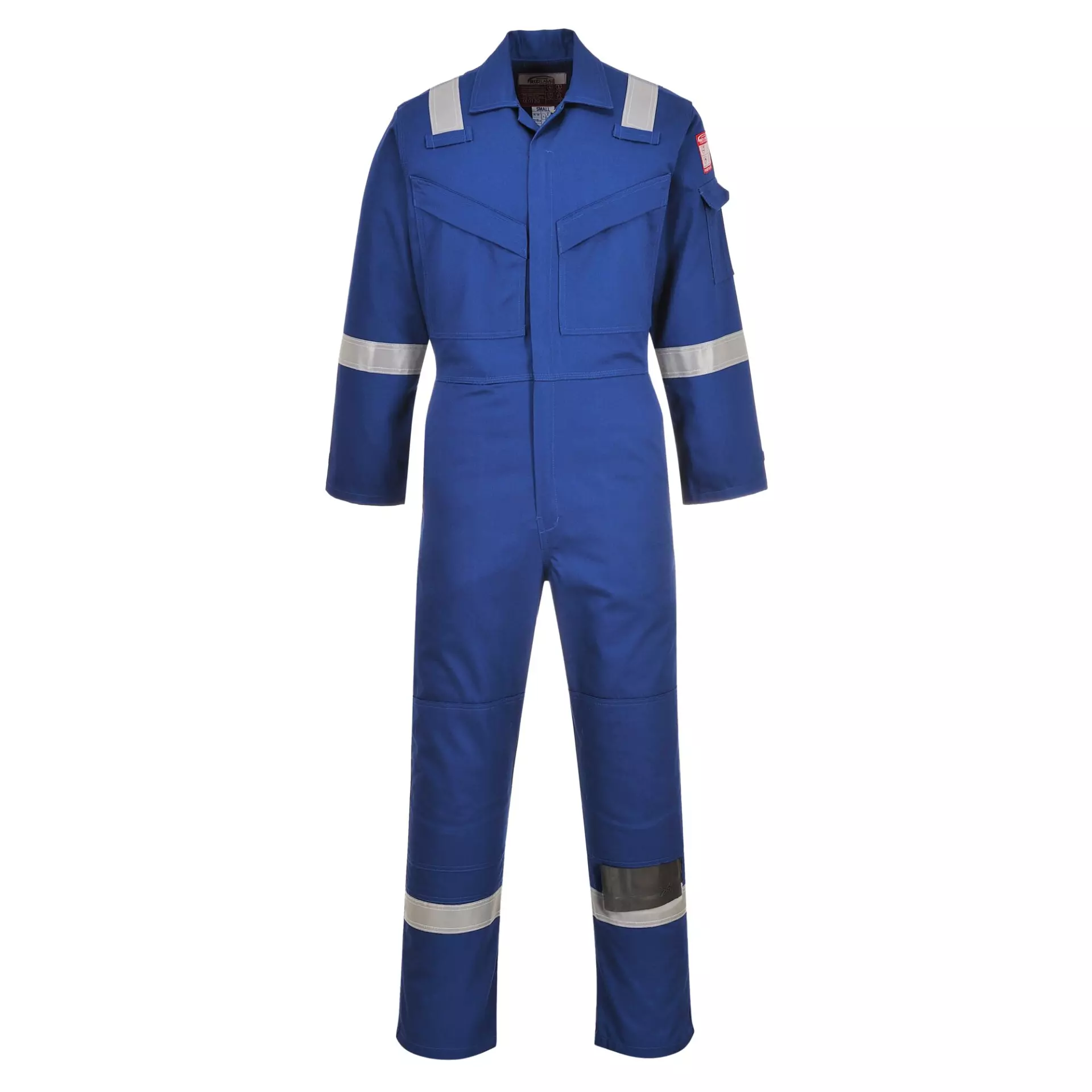 Portwest FR50RBR, Bizflame Work Anti-Static FR Coverall 350g, Royal Blue, image 1