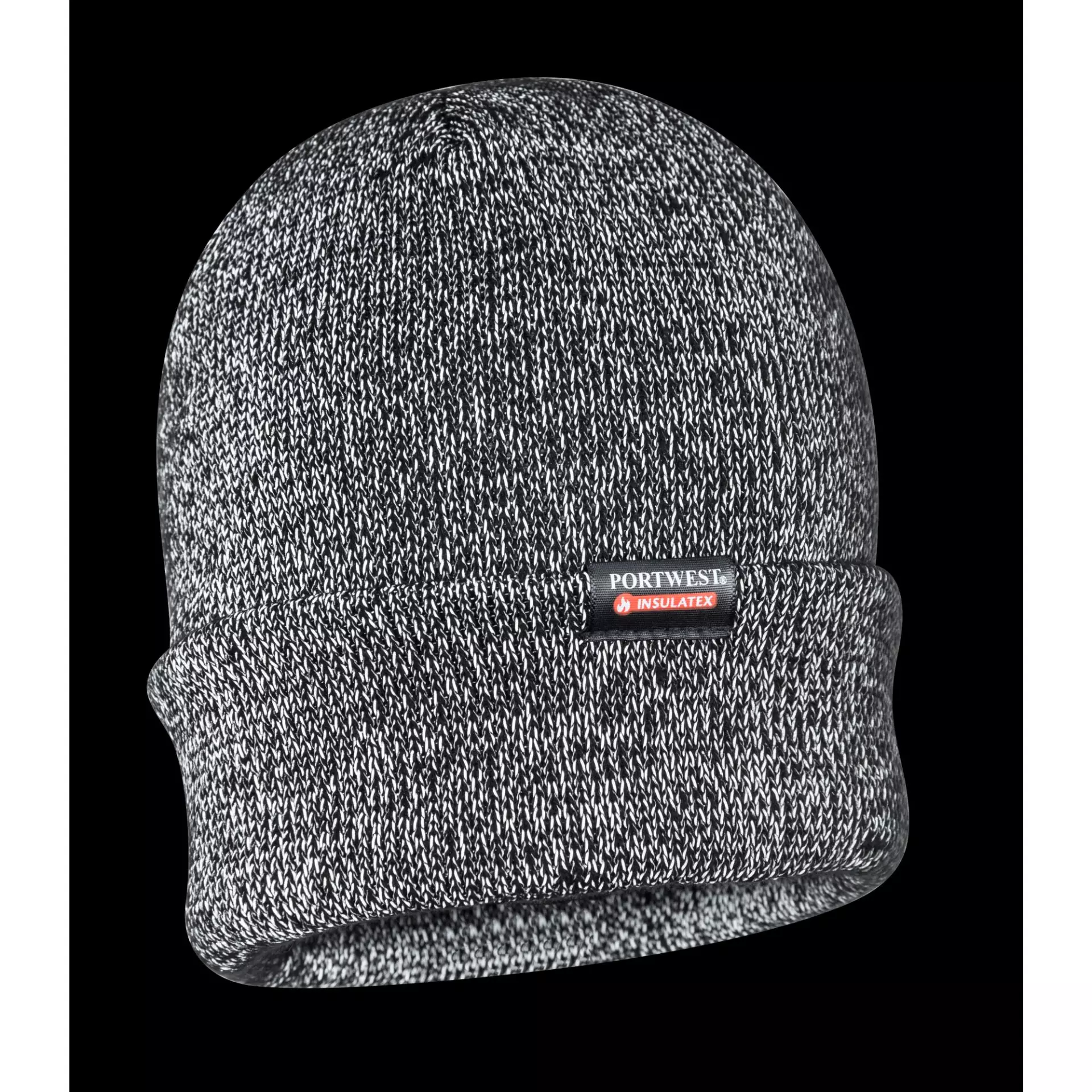 Portwest B026, Insulated Knit Reflective Yarn Beanie, image 3