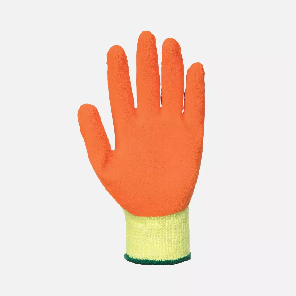 Portwest A150ORR, Classic Grip Glove - Latex, Orange, image 2, gallery thumbnail