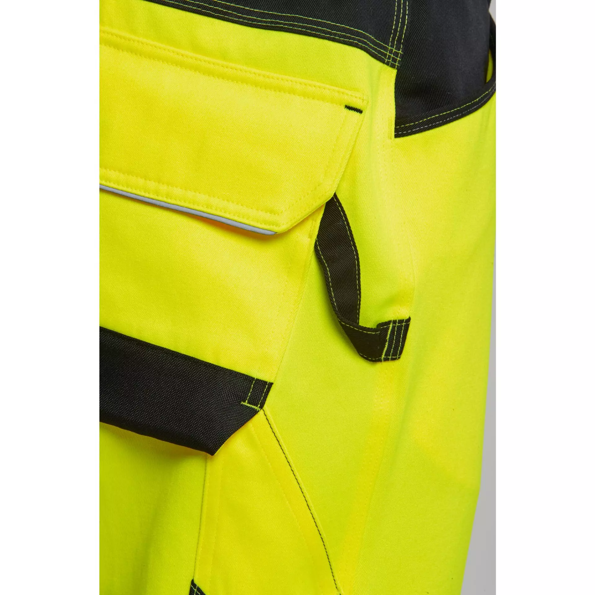 Portwest PW340YBR, PW3 Hi-Vis Work Trousers, Yellow/Black, image 3