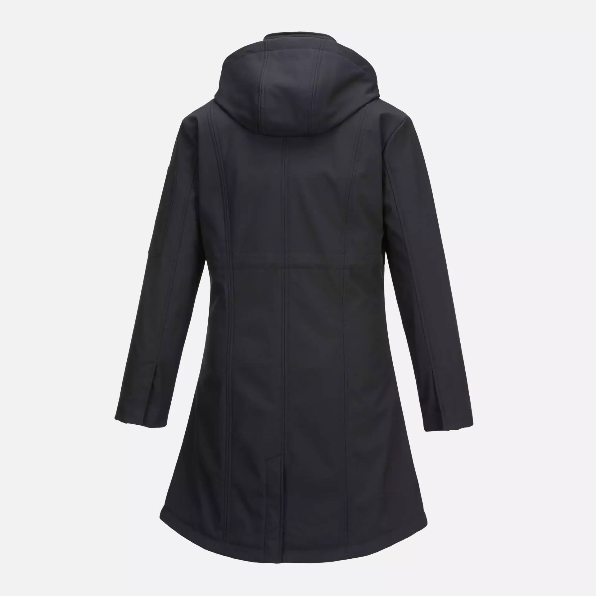 Portwest TK42BKR, Carla Women's Hooded Softshell Jacket (3L), Black, image 2