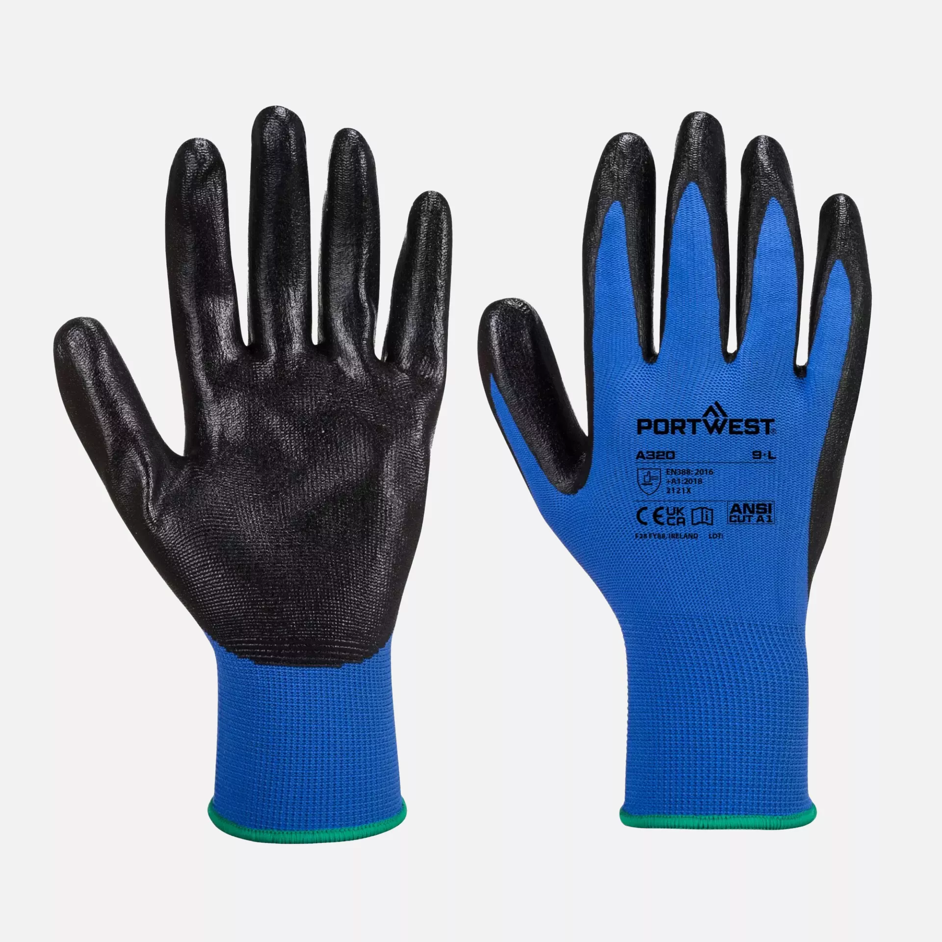 Portwest A320BLU, Dexti-Grip Glove, Blue, image 3