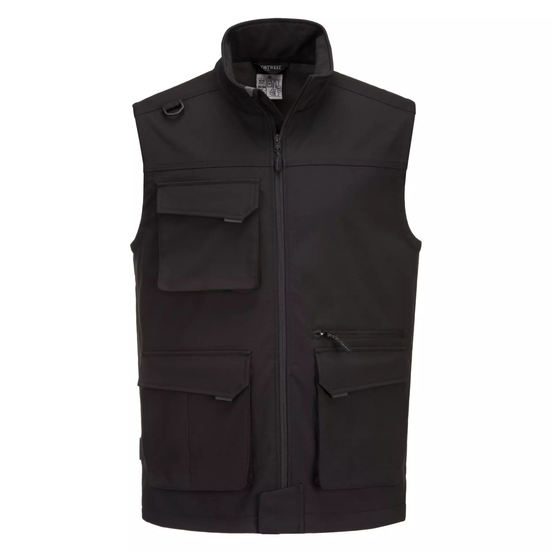 Portwest KX363BKR, KX3 Softshell Bodywarmer (3L), Black