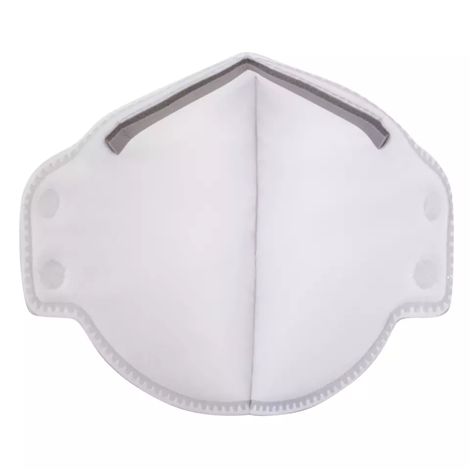 Portwest P350WHR, FFP3 Dolomite Fold Flat Respirator, White, image 2, gallery thumbnail