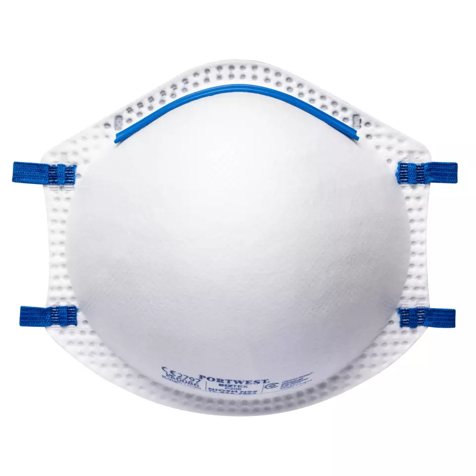 Portwest P200WHR, FFP2 Respirator, White, image 1, gallery thumbnail